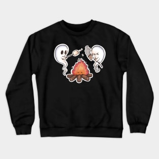 Campfire Ghosts and Marshmallows Crewneck Sweatshirt